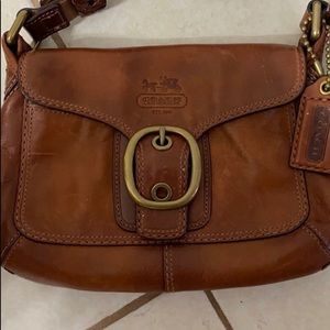 Leather Coach Vintage